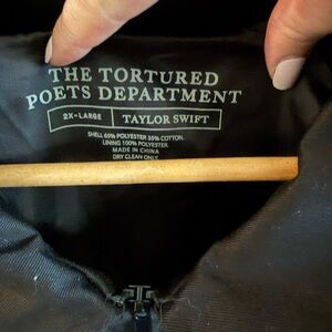 Taylor Swift TTPD Embroidered jacket